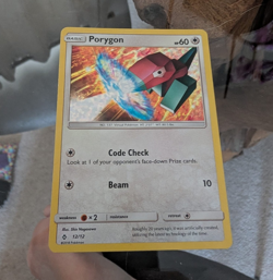 Pokemon TCG 2018 McDonald's Porygon 12/12 Promo Card 60 HP English - Image 1