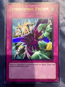 Damaged Dimensional Prison - Unlimited - Ultra Rare - RYMP-EN084 - Yugioh - Image 1