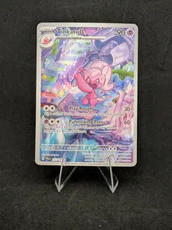 Pokemon Tinkatuff 217/193 SV02 Paldea Evolved Illus Rare Holo ENG - Image 1