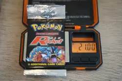 21.00g Pokemon Team Rocket Unlimited Booster Pack Factory Sealed WOTC 2000 - Image 1