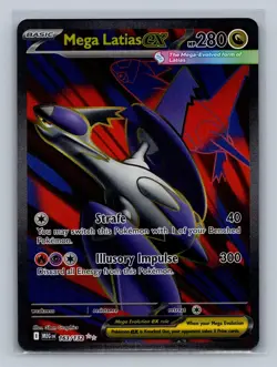 Mega Latias ex 163/132 Ultra Rare Mega Evolution NM 5ban Graphics Free Shipping - Image 1