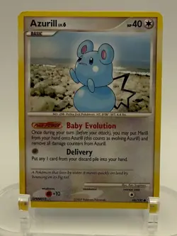 Azurill 69/130 Diamond & Pearl 2007 Pokemon MP+ - Image 1