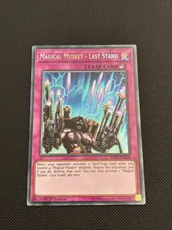 Yugioh! LP Magical Musket - Last Stand - SPWA-EN028 - Secret Rare - 1st Edition - Image 1