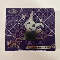 Pokemon Paldean Fates Elite Trainer Box Empty ETB+Accessories. No Packs - Image 3