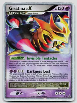 Giratina LV.X DP38 Diamond and Pearl Promos Holo Pokemon DMG - Image 1