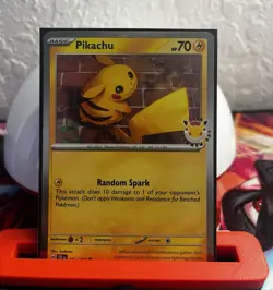 Pikachu 001/025 Pokemon 25th Anniversary Promo Holo Basic 70 HP English 2021 - Image 1
