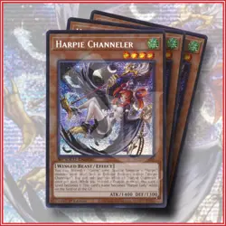 YuGiOh HARPIE CHANNELER SBC2-ENH04 Prismatic Secret Rare Battle City - Image 1