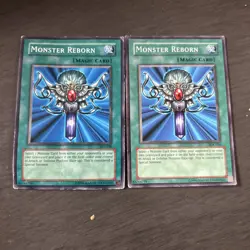 Yu-Gi-Oh Konami Monster Reborn Lot — Sdk-036 SDY-030 - Image 1