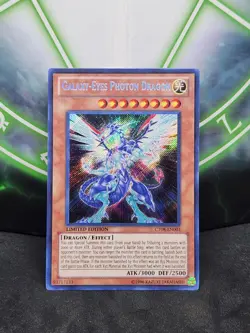Yugioh Galaxy-Eyes Photon Dragon CT08-EN003 Secret Rare Limited Edition NM - Image 1