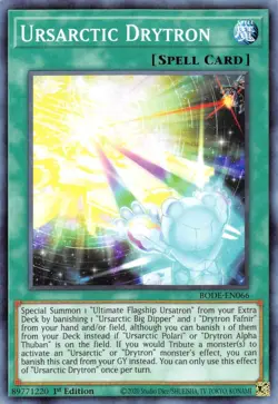 Ursarctic Drytron BODE-EN066 Yu-Gi-Oh! Card NM 1st Edition - Image 1