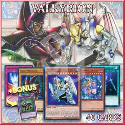 VALKYRION DECK 40 | Dark Magician Mirror Forcce Magna Warrior Archfiend YuGiOh - Image 1