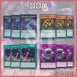 DDD 12 DECK | Deviser King Deus Machinex Headhunt Patent License | YuGiOh🔥 - Image 1