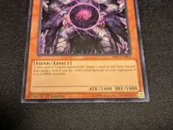 Yugioh Caius the Shadow Monarch SR01-EN004 Emperor of Darkness 1st Edition (LP) - Image 3