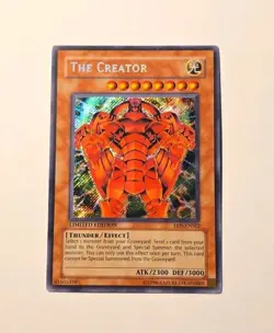 Yugioh The Creator EEN-ENSE2 Secret Rare LP - Image 1