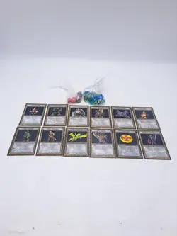 Yugioh Dungeon Dice Monsters Figure Card Lot 12 Cards ! DDM 1 custom - Image 5