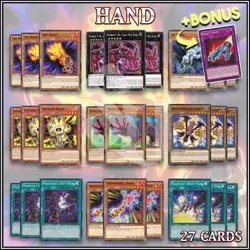 GIRAG's HAND DECK 27 | Fire Holding Genie Ice Magic Red Thunder +BONUS YuGiOh🔥 - Image 1