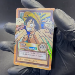 Luffy 2000 C35 One Piece Carddass Hyper Battle Holo Rare Japanese Bandai - Image 2