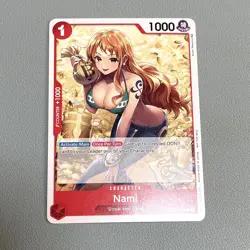 Nami (Tournament Pack Vol. 3) One Piece Card Game Promotion Cards ST01-007 NM - Image 1