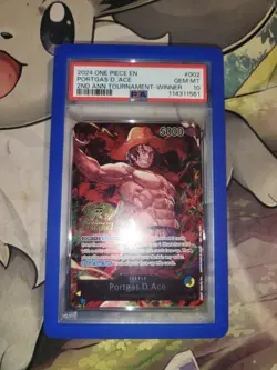 One Piece 2nd Anniversary WINNER 3 Brothers Luffy Sabo Ace Sequential PSA 10 - Image 4