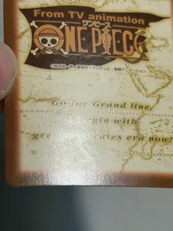 Mid Grade BANDAI One Piece Hyper Battle C288 MONKEY D LUFFY GOLD STAMPED - Image 4