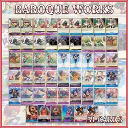 BAROQUE WORKS DECK 51 | Works Trap Crescent Crocodile Doublefinger ONE PIECE - Image 1