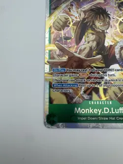 Monkey.D.Luffy ST30-012 SR One Piece CCG Starter Deck EX: Luffy & Ace NM English - Image 4