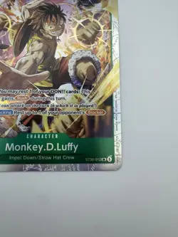 Monkey.D.Luffy ST30-012 SR One Piece CCG Starter Deck EX: Luffy & Ace NM English - Image 5