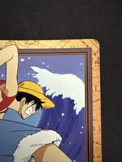 1999 One Piece Luffy Hyper Battle Carddass C02 Card - Image 3