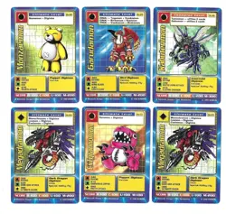 Lot of 18 DIFF 1999 BANDAI DIGIMON CARDS! EX/NMT CONDITION! - Image 2