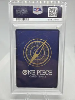 2025 One Piece OP10 EN Monkey D Luffy Alternate Art #118 PSA 10 - Image 2