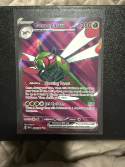 Yanmega ex 206/182 Ultra Rare Destined Rivals Pokemon Near Mint - Image 1