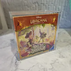Disney Lorcana TCG - Wilds Unknown Trove in Acrylic Case - New & Sealed - Image 5