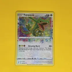 Rayquaza #138 Vivid Voltage Amazing Rare Holo - Image 2