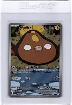 Stunfisk - Holo Illustration Rare SV: White Flare 118/086 NM - Image 1