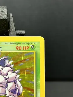 Pokemon TCG Nidoking Holo Rare Card 11/102 Base Set WOTC 1999 MP Condition - Image 3