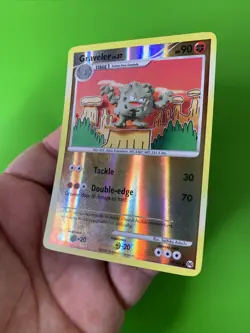 Graveler 37/99 Arceus Reverse Holo Pokemon Card LP+ - Image 4