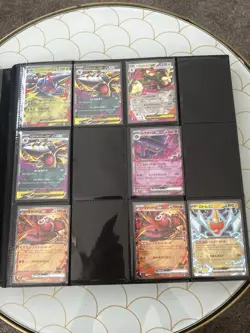 Pokemon Japanese 82-Card Lot in Binder, EX/GX/V Holo Full Art (Gengar) - Image 1