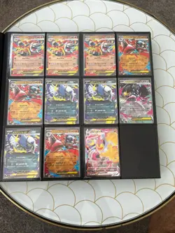 Pokemon Japanese 82-Card Lot in Binder, EX/GX/V Holo Full Art (Gengar) - Image 3