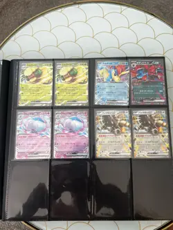 Pokemon Japanese 82-Card Lot in Binder, EX/GX/V Holo Full Art (Gengar) - Image 5