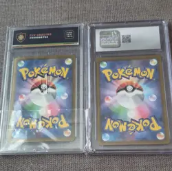 CGC Graded Japanese Pokemon TCG 2-Card Lot Arceus V 009/021 & Ogerpon ex 017 - Image 2