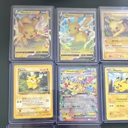 Pokemon TCG Pikachu Card Lot 10 incl Pikachu V & Pikachu ex Full Art Foil - Image 2