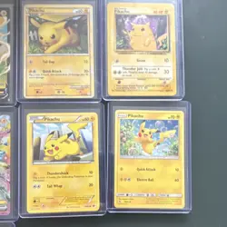 Pokemon TCG Pikachu Card Lot 10 incl Pikachu V & Pikachu ex Full Art Foil - Image 3
