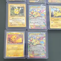 Pokemon TCG Pikachu Card Lot 10 incl Pikachu V & Pikachu ex Full Art Foil - Image 4