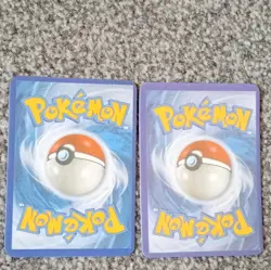 Pokemon TCG Lugia V 138/195 Silver Tempest Holo 2-Card Lot English (Damaged) - Image 3