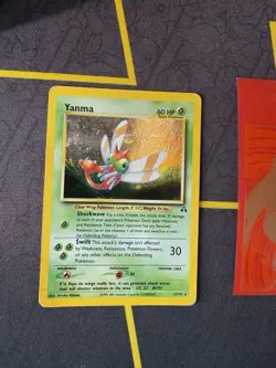 Pokemon Card Yanma 17/75 Rare Holo Neo Discovery 181🔥HP🔥 - Image 1