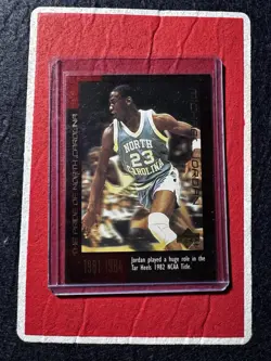 1999 Upper Deck Michael Jordan Career Set Pride Of North Carolina #8 Bulls HOF - Image 1