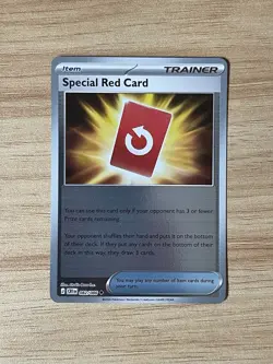 Pokemon Special Red Card 082/086 CRI Chaos Rising Reverse Holo - Image 1
