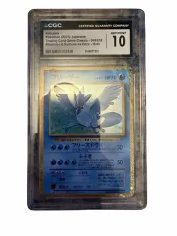 CGC 10 GEM MINT Articuno 009/032 CLASSIC Collection HOLO Japanese Pokemon Card - Image 1
