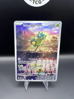 Teal Mask Ogerpon 123 Sv: Scarlet & Violet Promo Cards Holo - Image 2