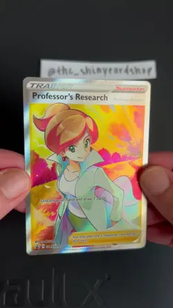 Professor's Research SWSH152 FULL ART | Sword & Shield Promo Cards | Near Mint - Image 2